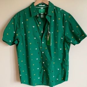 2/$20❗️ Denim&Flower St. Patrick’s Day Button Up